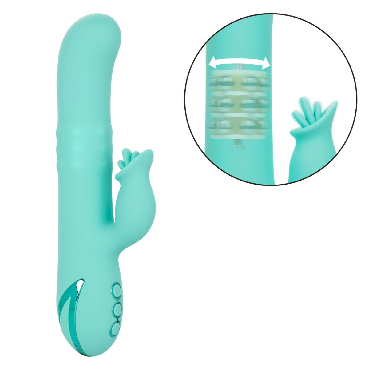 BEL AIR BOMBSHELL Dual Stimulator Vibrator - CALIFORNIA DREAMING California Dreaming - Boutique Séduction