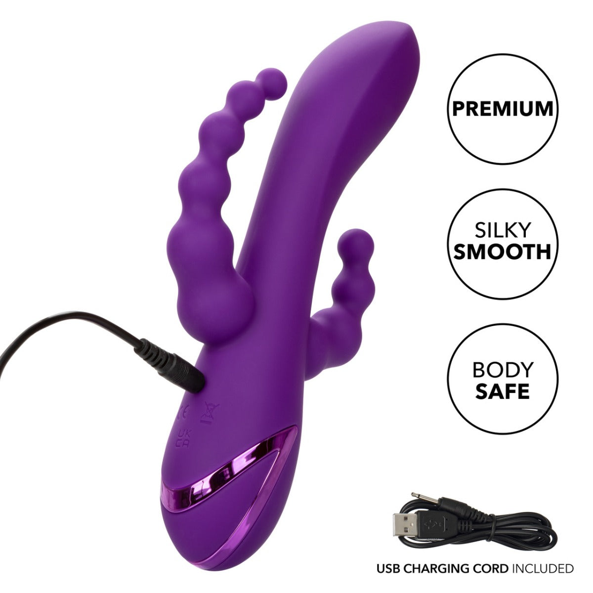 LONG BEACH BOOTYLICIOUS Triple Stimulator Vibrator - CALIFORNIA DREAMING California Dreaming - Boutique Séduction