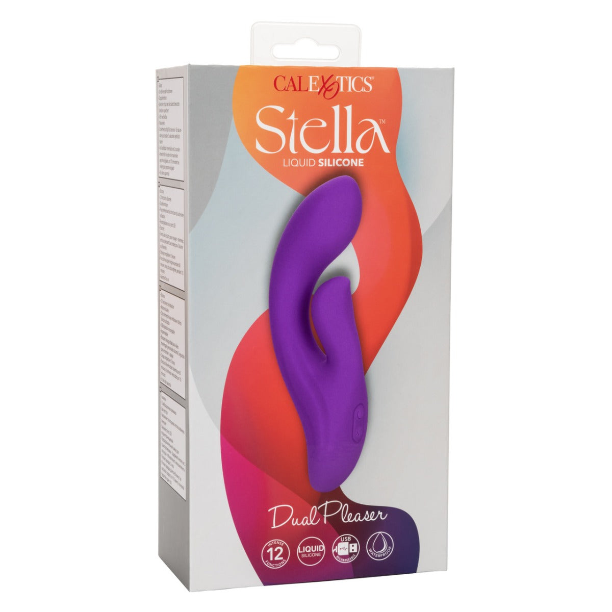 DUAL PLEASER Double Stimulation Vibrator - STELLA Stella - Boutique Séduction