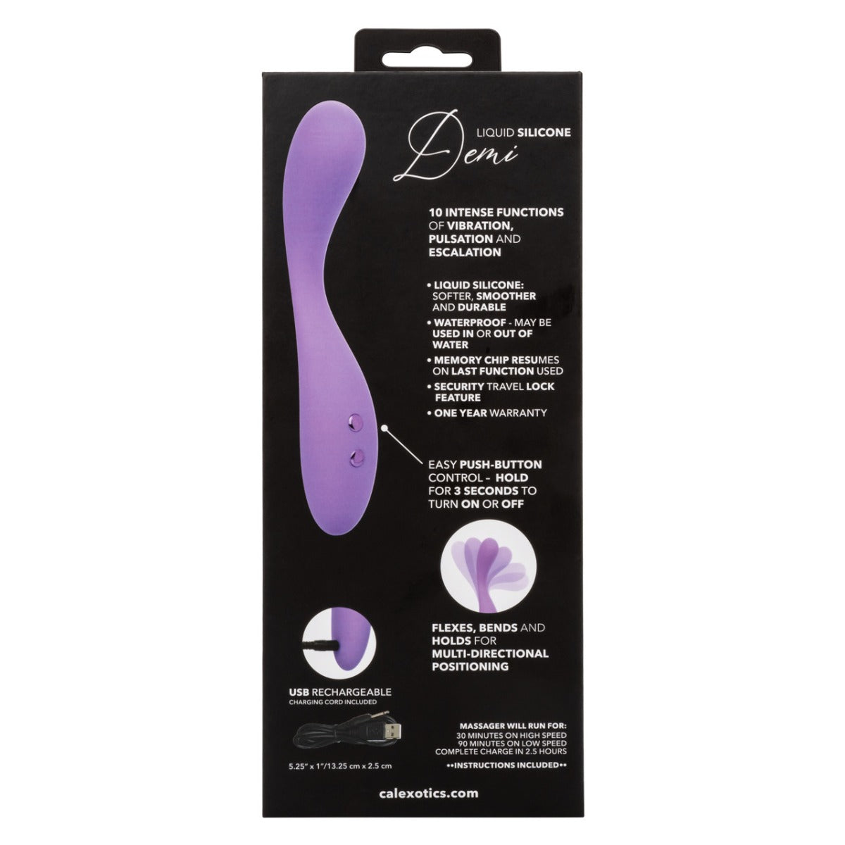 Vibrator - Demi - Contour - Calexotics Contour - Boutique Séduction