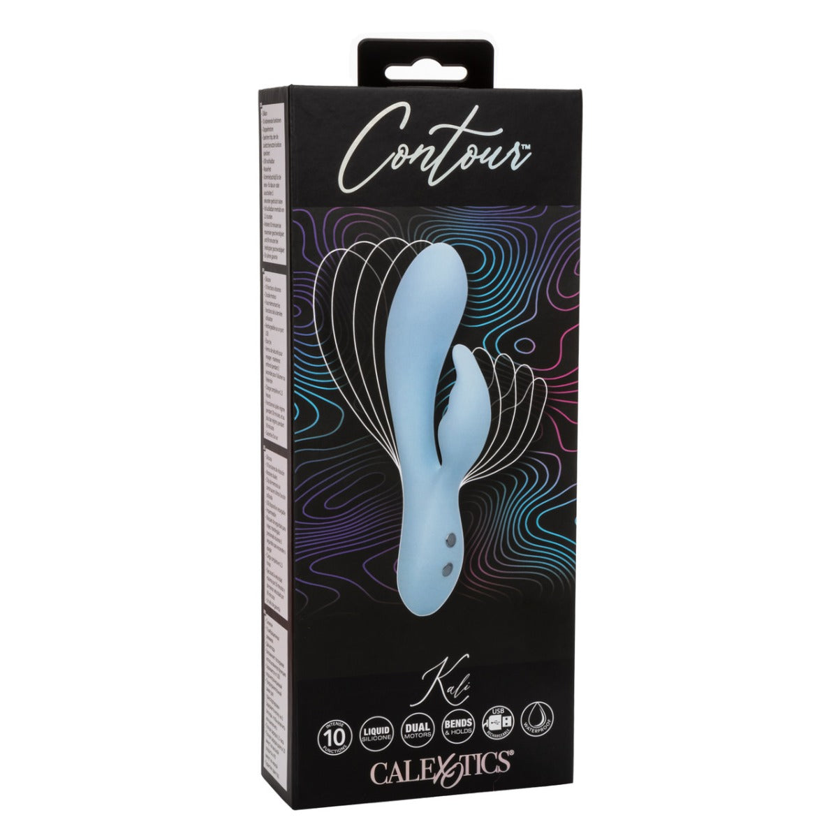 Double Stimulation Vibrator - Kali - Contour - Calexotics Contour - Boutique Séduction