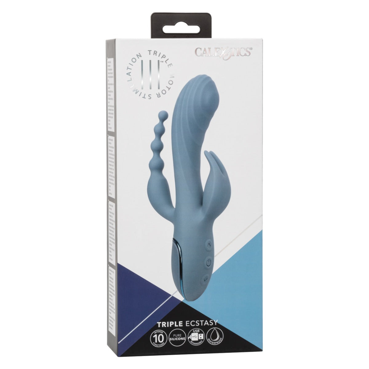 TRIPLE ECSTASY Vibrator - CALEXOTICS Calexotics - Boutique Séduction