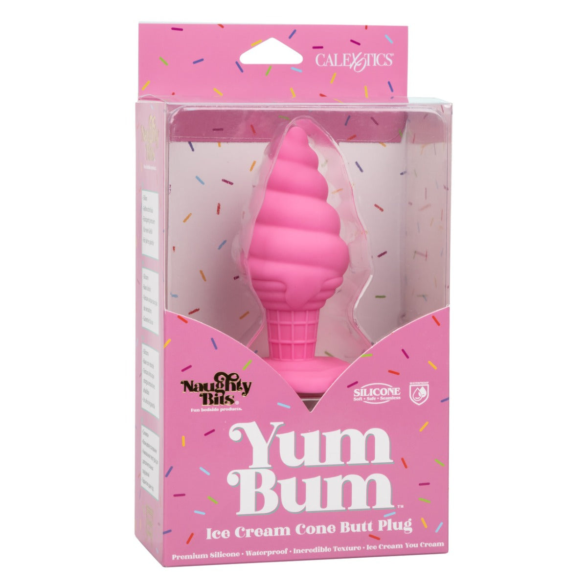 YUM BUM Ice Cream Cone Butt Plug - CALEXOTICS Naughty Bits - Boutique Séduction