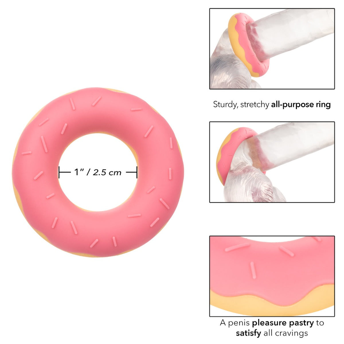 DICKIN DONUT Silicone Donut Cock Ring - NAUGHTY BITS Naughty Bits - Boutique Séduction