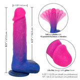 OMBRÉ HOMBRE Vibrating Dildo - NAUGHTY BITS Naughty Bits - Boutique Séduction