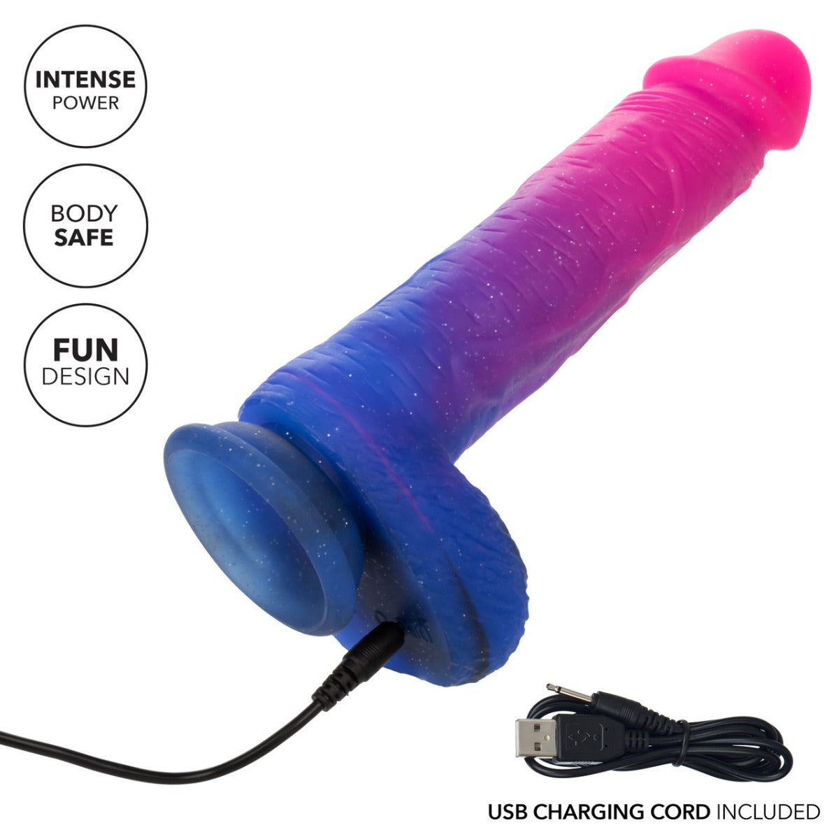 OMBRÉ HOMBRE Vibrating Dildo - NAUGHTY BITS Naughty Bits - Boutique Séduction