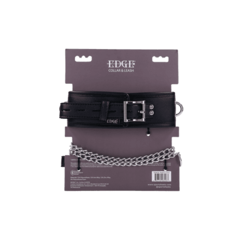 Padded Collar & Metal Leash