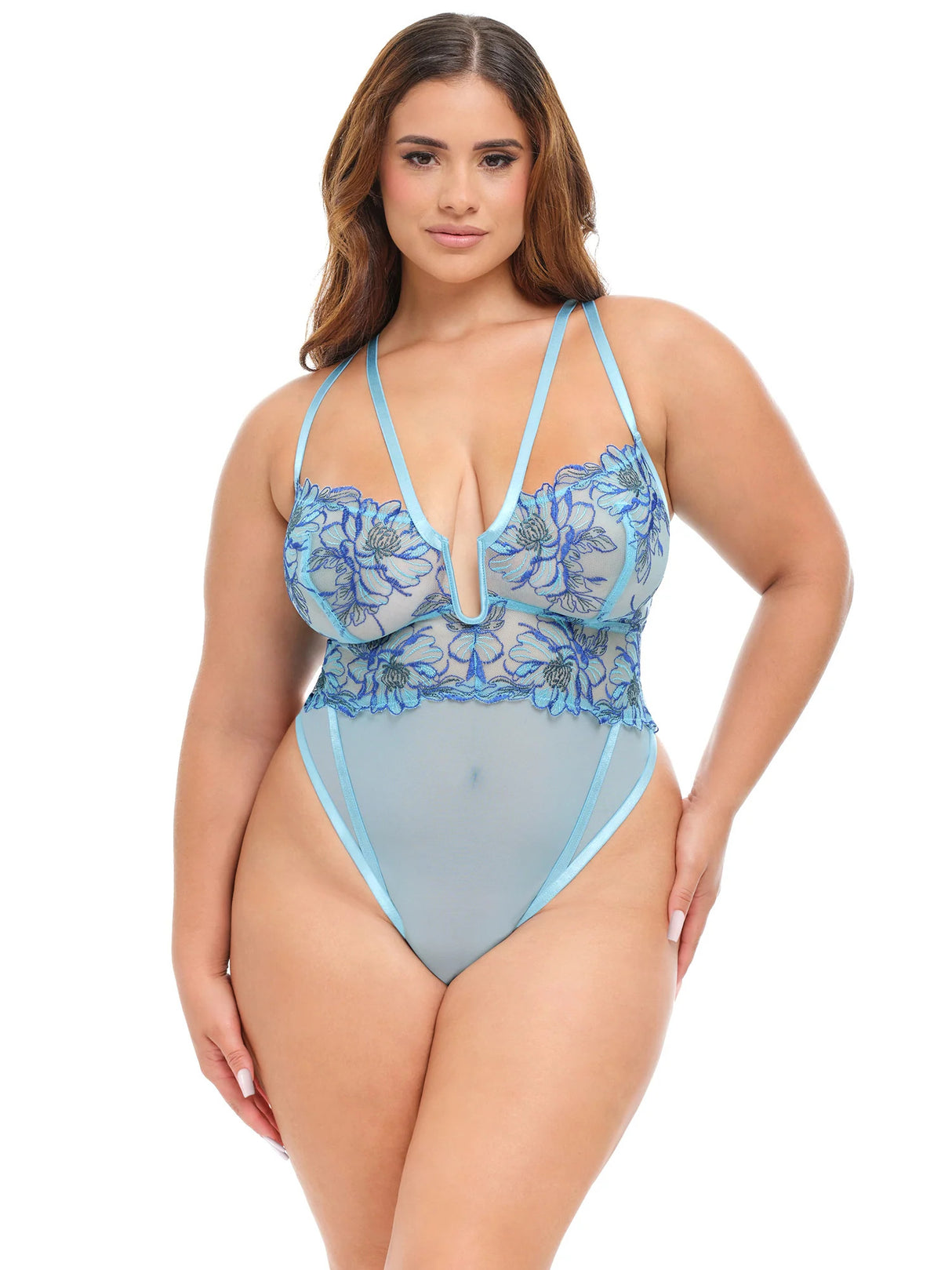 Emilia Teddy Brodé à Bretelles