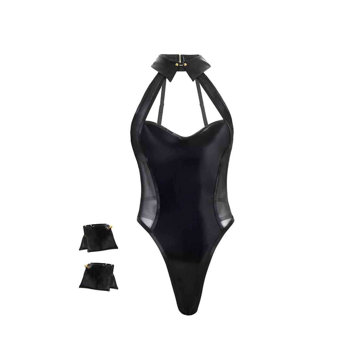 Fetish Adorn Me Vinyl Teddy