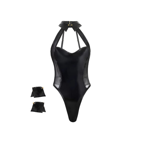 Fetish Adorn Me Vinyl Teddy