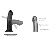 Semi-Realistic Dual Density Bendable Dildo - STRAP-ON-ME Strap-on-me - Boutique Séduction