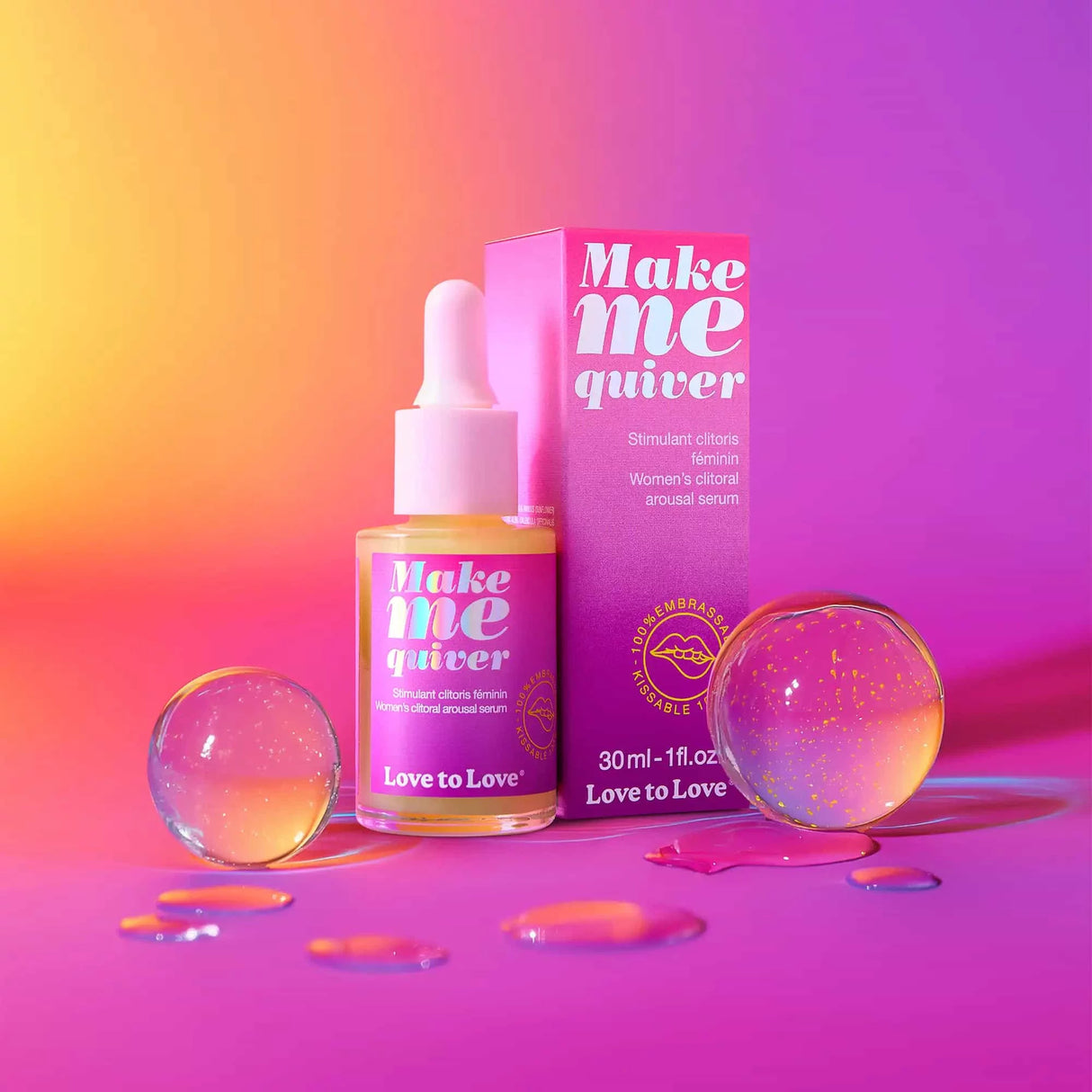 Make Me Quiver Women's Clitoral Arousal Serum Love to Love - Boutique Séduction