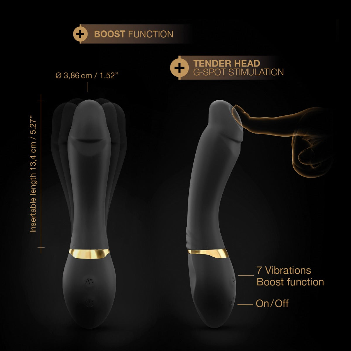 TENDER SPOT G-Spot Vibrator - DORCEL Dorcel - Boutique Séduction