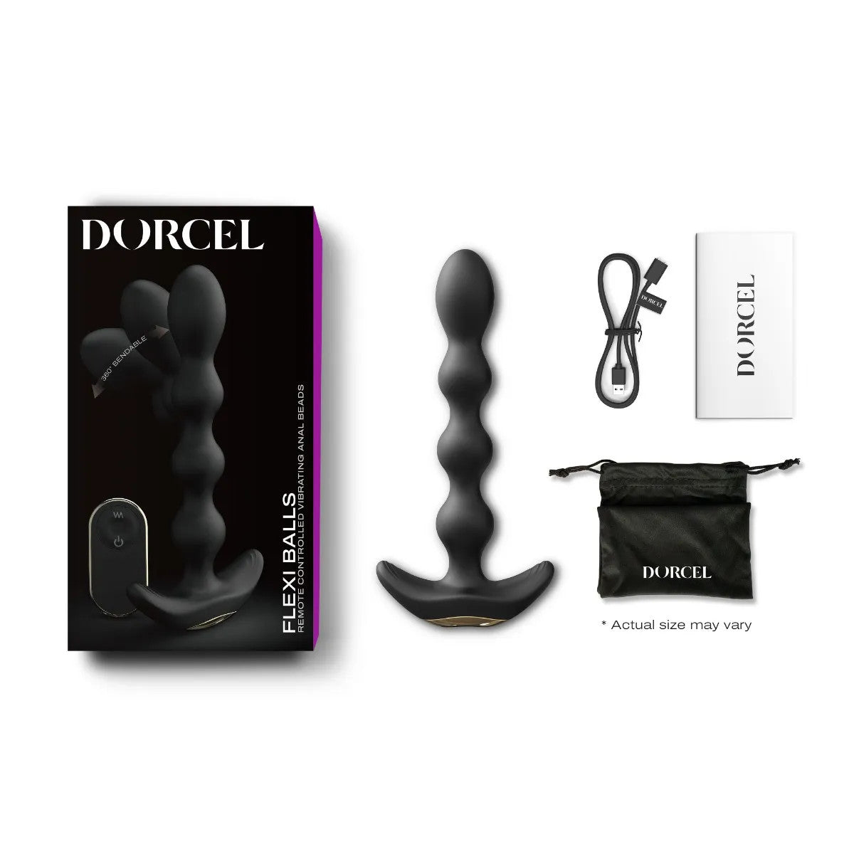 FLEXI BALLS Remote Anal Beads - DORCEL Dorcel - Boutique Séduction