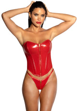 FETISH RIDER Bustier Set - OH LÀ LÀ CHÉRI Oh La La Cheri - Boutique Séduction