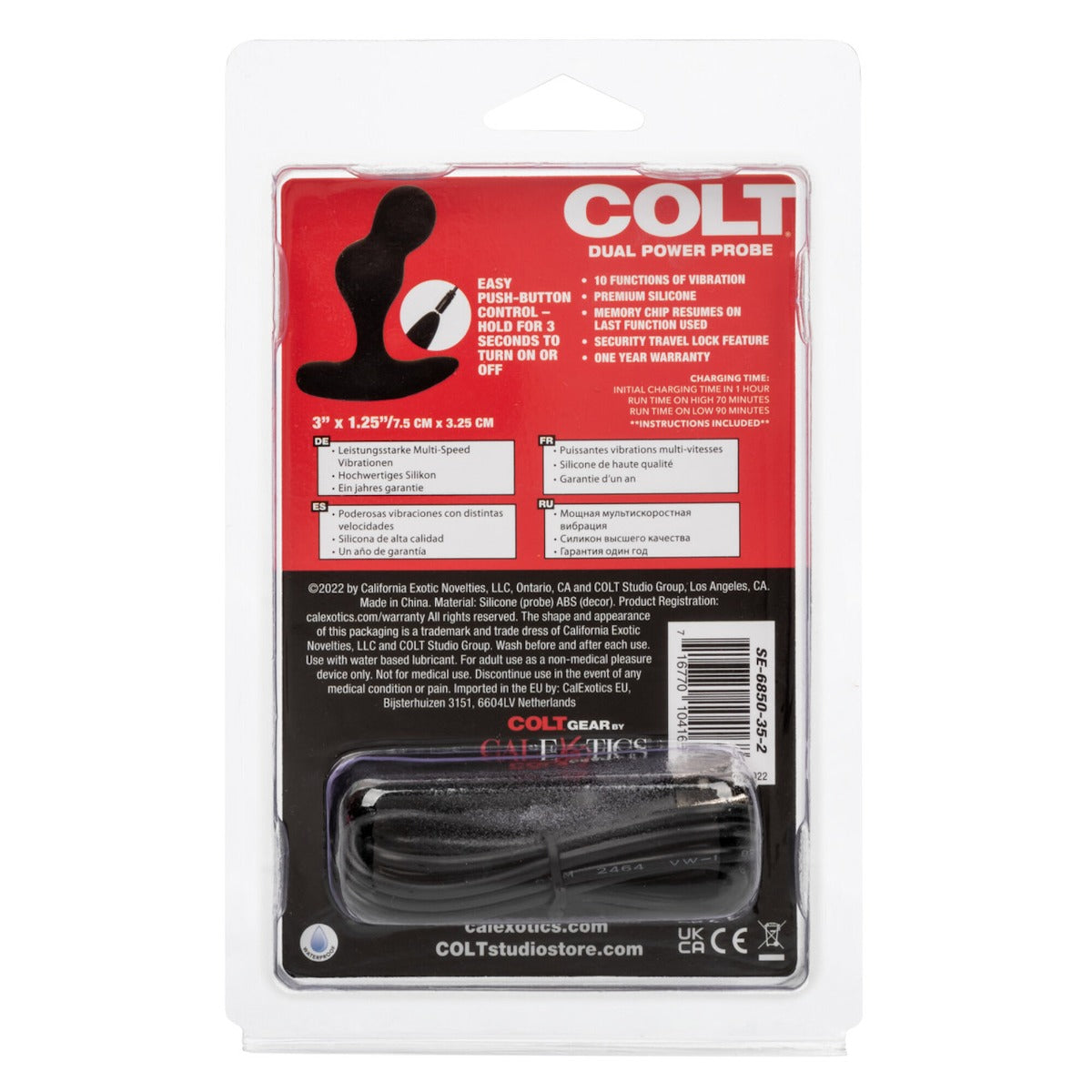 COLT Dual Power Probe - CALEXOTICS Colt - Boutique Séduction