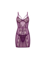 Denise Sheer Lace Babydoll