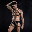 Sexy Men Leopard Harness - JSY Sexy Lingerie Jsy Lingerie - Boutique Séduction