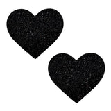 Pasties (2) - Neva Nude - Black Glitter Neva Nude - Boutique Séduction