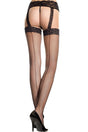 Lace suspender pantyhose - MUSIC LEG Music Legs - Boutique Séduction