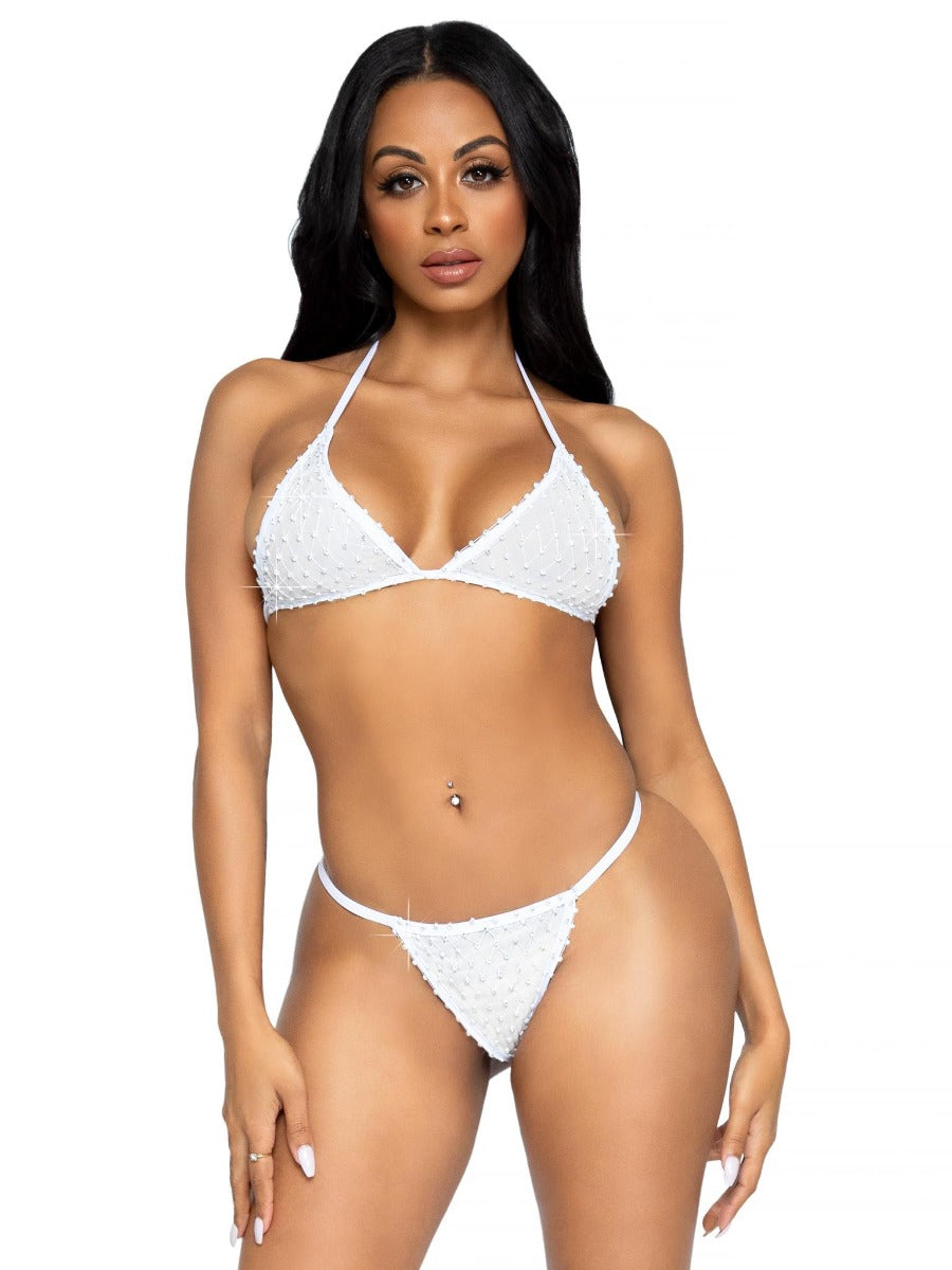 Tempest Rhinestone Bikini Set - LEG AVENUE Leg Avenue - Boutique Séduction