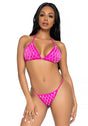 DIAMOND PATTERN 2Pcs Swimsuit - LEG AVENUE Leg Avenue - Boutique Séduction