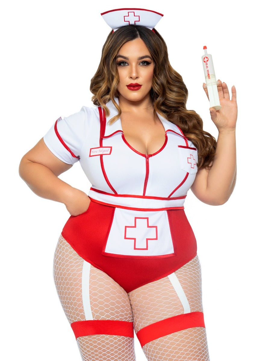 NURSE FEELGOOD Nurse Costume - LEG AVENUE Leg Avenue - Boutique Séduction