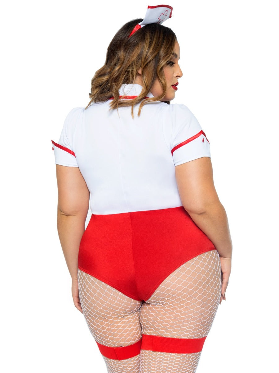 NURSE FEELGOOD Nurse Costume - LEG AVENUE Leg Avenue - Boutique Séduction