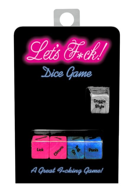 LET'S F*CK! Dice Game English - KHEPER GAME Kheper Games - Boutique Séduction