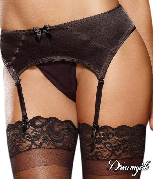 Satin Garter Belt - DREAMGIRL Dreamgirl International - Boutique Séduction