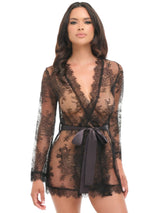 Amore Peignoir Courte en Dentelle