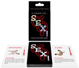 A YEAR OF... SEX! Sexual Position Cards Game - KHEPER GAME Kheper Games - Boutique Séduction