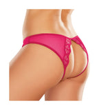 Adore Mirabelle Plum Crotchless Panty