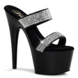 Platform Sandals Adore W/Jewels 7" Heel Pleaser Shoes - Boutique Séduction