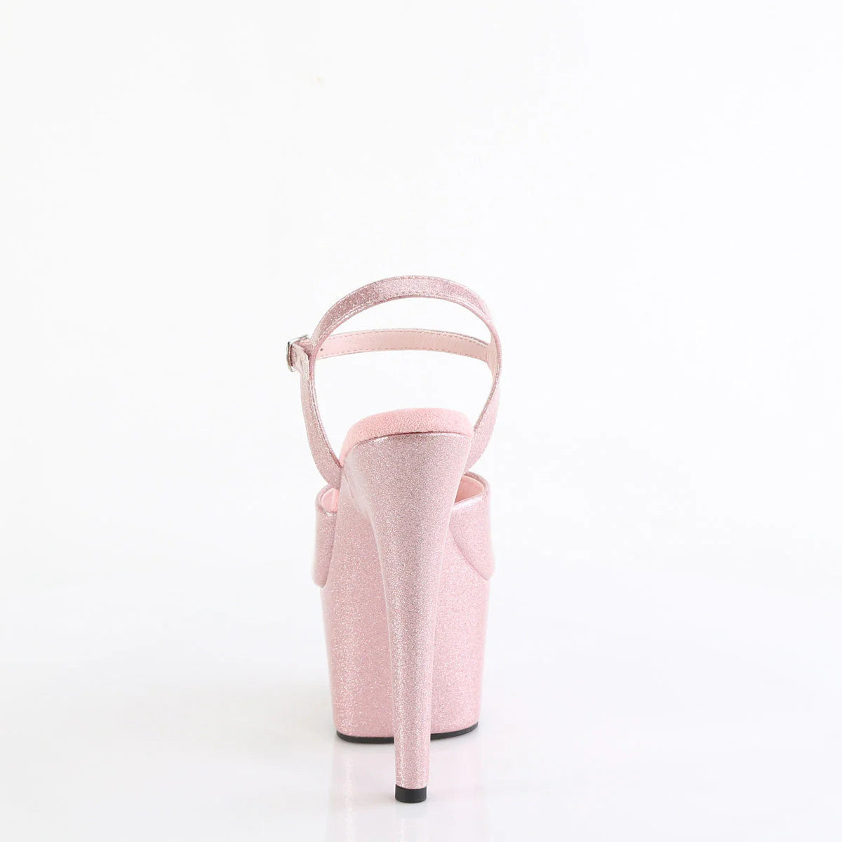 Glittering Sandal 7" Heel Pleaser Shoes - Boutique Séduction