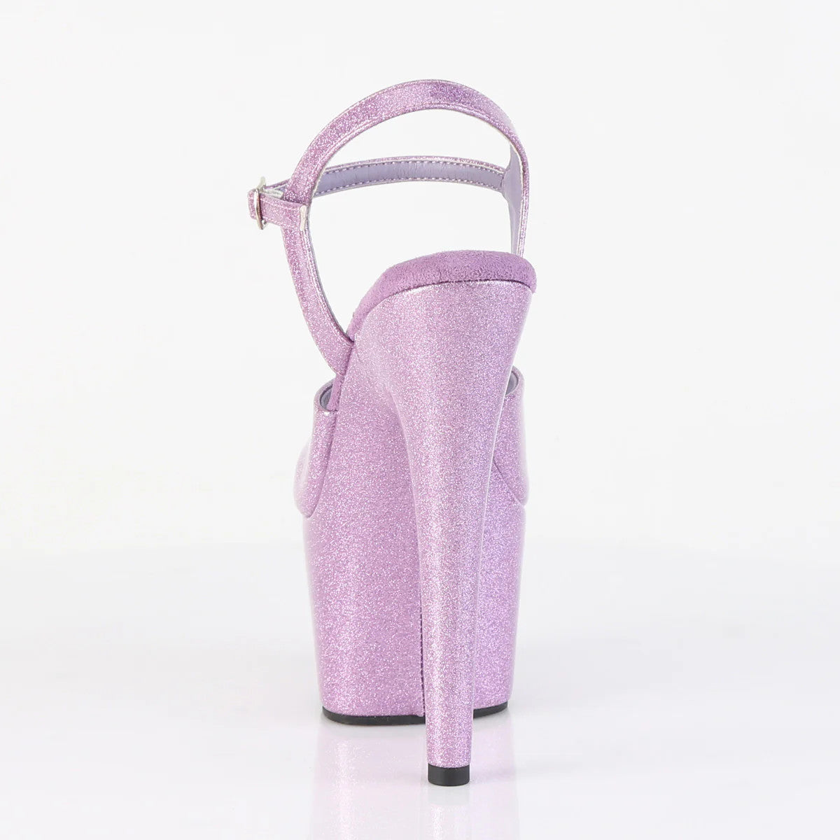 Glittering Sandal 7" Heel Pleaser Shoes - Boutique Séduction