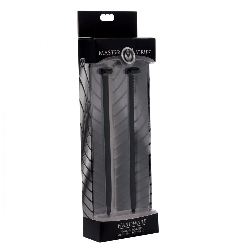 Master Series - Hardware Nail & Screw Silicone Sounds - Boutique Séduction
