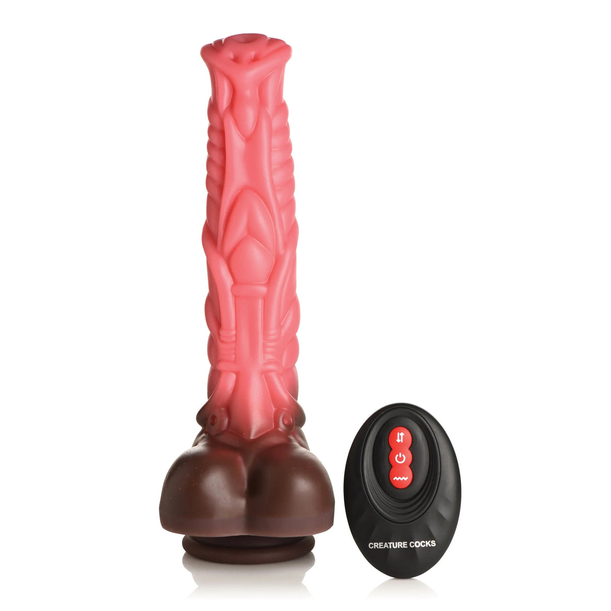 Deluxe Centaur Dildo Vibrant & Va-et-Vient en Silicone