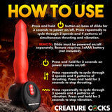 Ramming Hound Dildo Vibant & Va-et-Vient