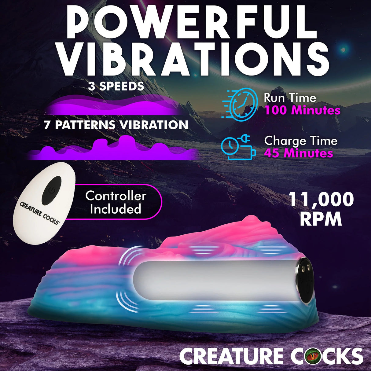 Vulvaron Stimulateur Vibrant en Silicone