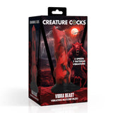 Vibra Beast Dildo Vibrant en Silicone
