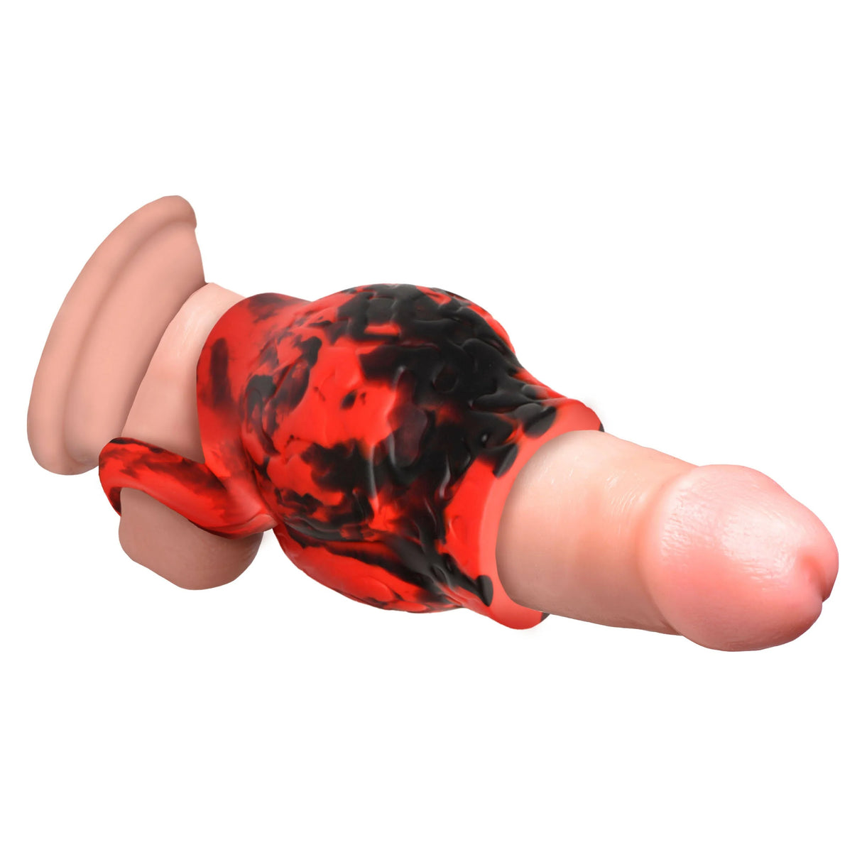 Hell Hound Penis Sleeve with Ball Stretcher