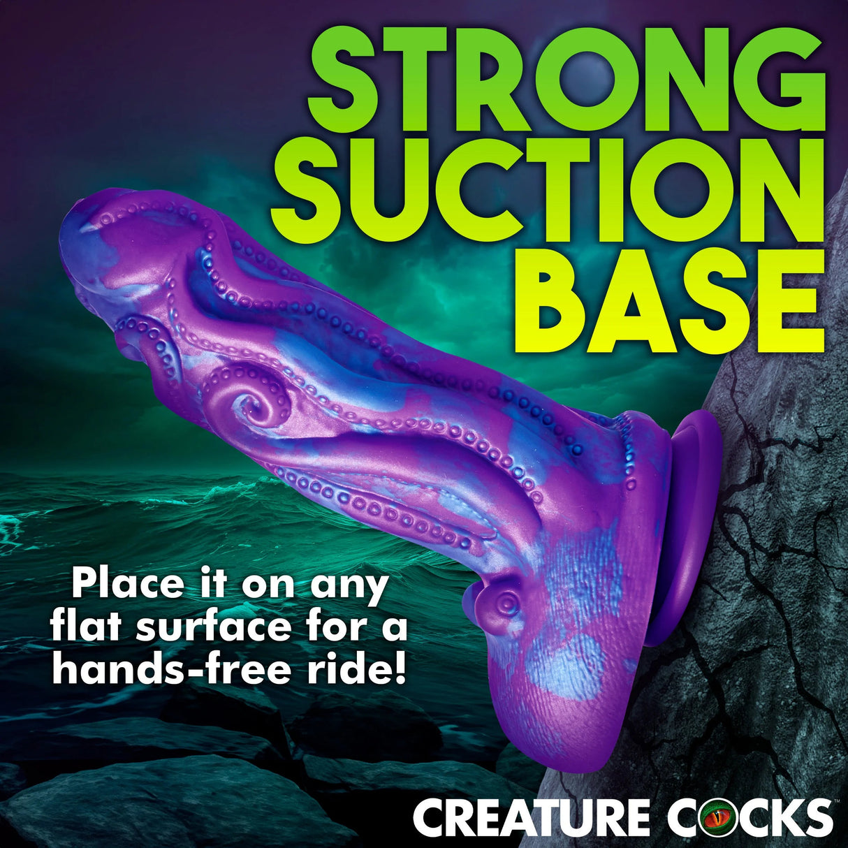Octophallus Dildo en Silicone