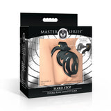 Master Series - Hard Stop Double Ring Chastity Cage - Boutique Séduction