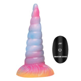 Unicorn Glow-in-the-Dark Vibrating Dildo