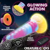 Unicorn Glow-in-the-Dark Vibrating Dildo