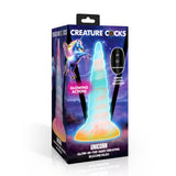 Unicorn Glow-in-the-Dark Vibrating Dildo