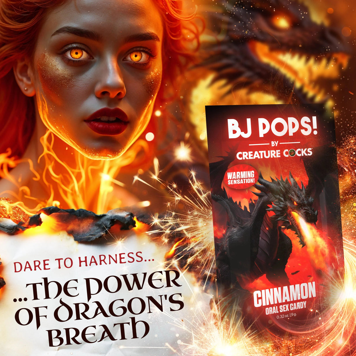 BJ Pops! Cinnamon Oral Sex Candy