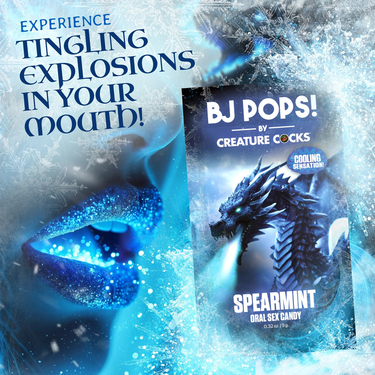 BJ Pops! Spearmint Oral Sex Candy