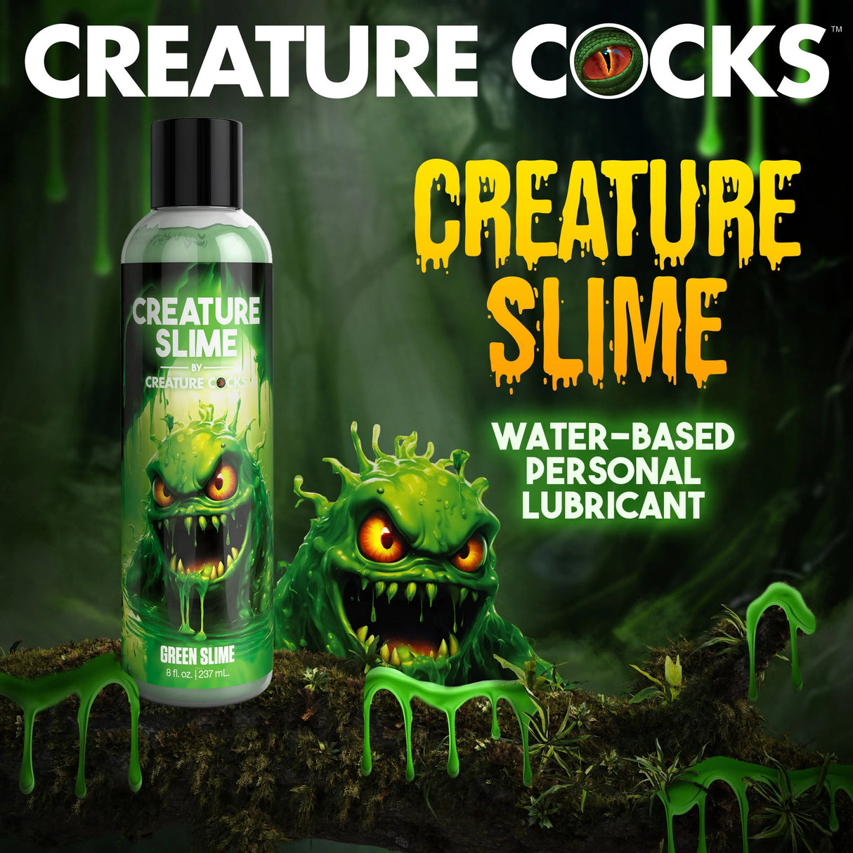 Lubrifiant Slime Verte à Base d'eau